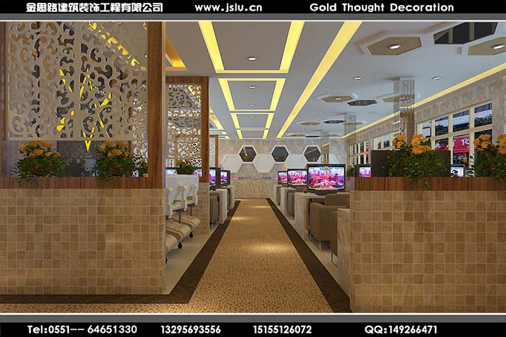 合肥網咖裝修設計