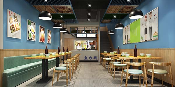 合肥中式快餐店裝修設(shè)計(jì) 合肥中式快餐店裝修設(shè)計(jì)