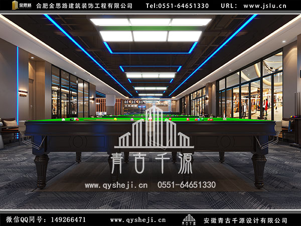 臺球廳裝修 臺球廳裝修