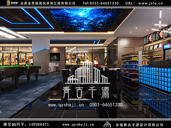 臺球廳裝修 臺球廳裝修