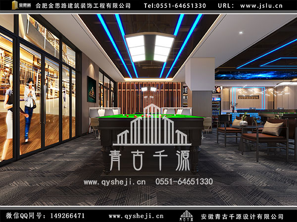 臺球廳裝修 臺球廳裝修