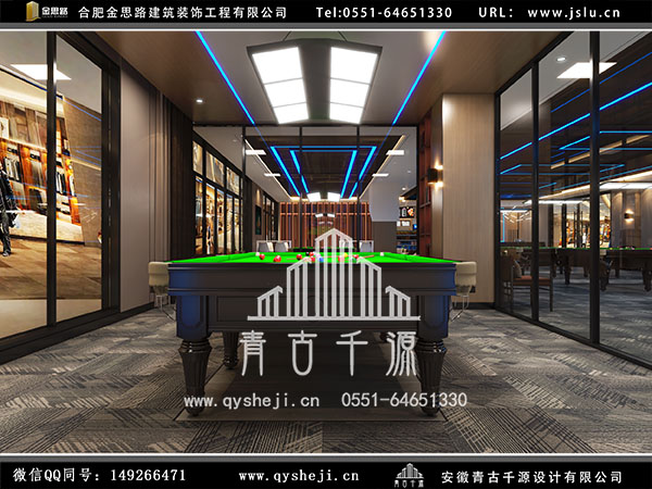 臺球廳裝修 臺球廳裝修