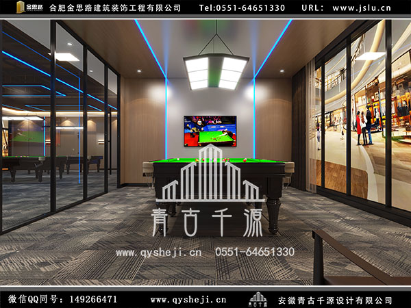 臺球廳裝修 臺球廳裝修