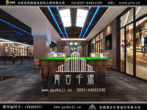 臺球廳裝修 臺球廳裝修